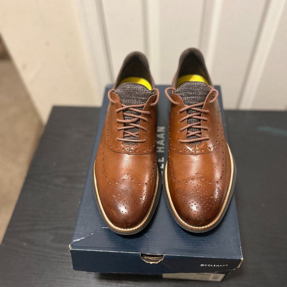 Cole Haan Mens Original Grand Ultra Wingtip Oxford, 11